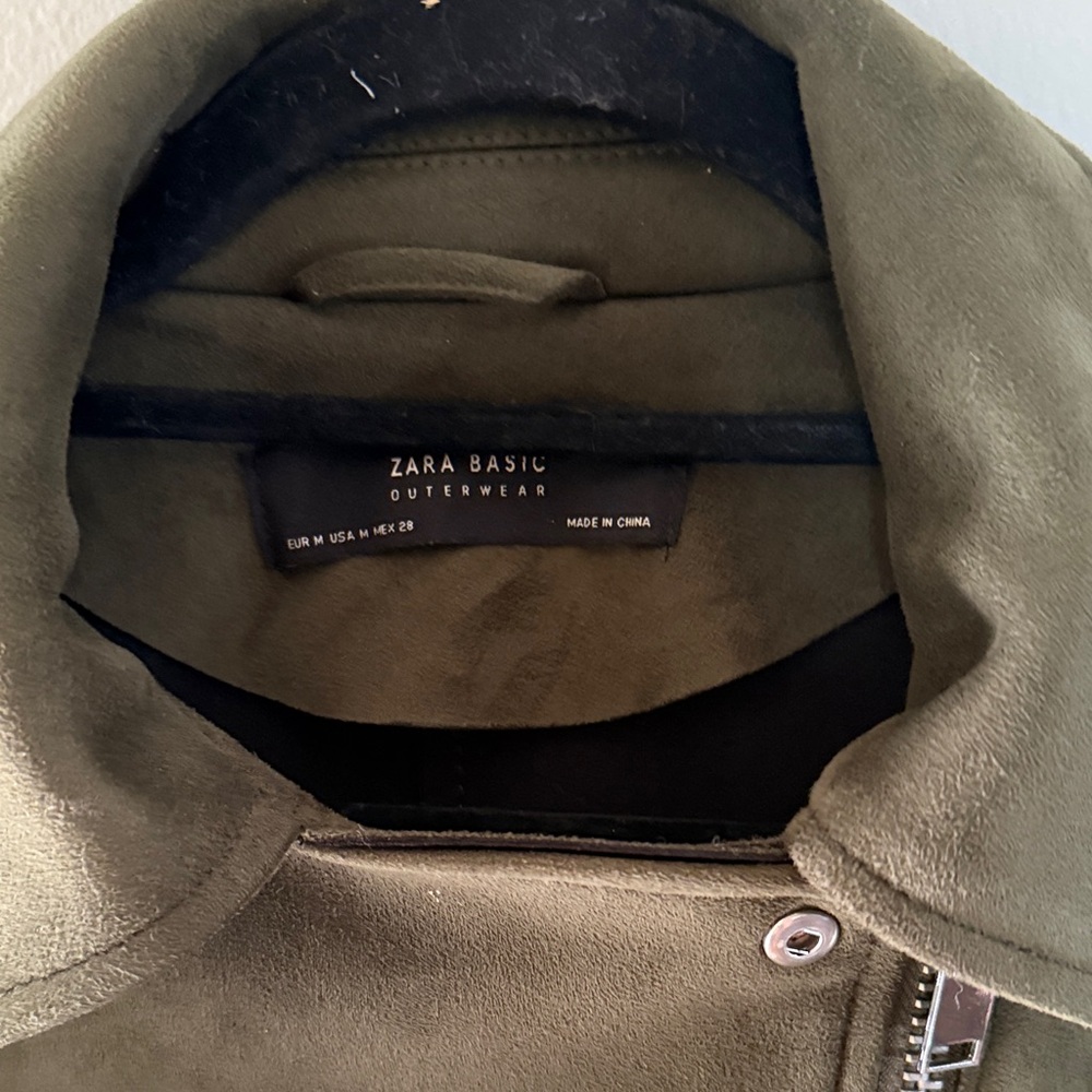 Zara and Top Shop Jackets (Leather and Suede) and banana republic black camisole - Picture 5 of 12